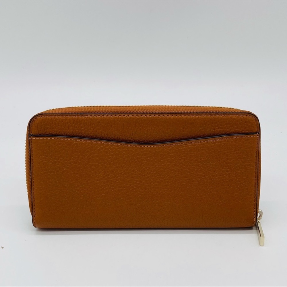 Kate Spade Leila Large Continental Wallet Leather Rich Brown - Picture 5 of 9
